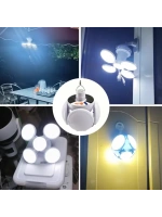 Solar Güneş Enerji Ve Usb Sarjlı 5 Kanatlı Led Lamba Egonex