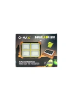 Solar Led Light (ıp66) Solar (projektör & Powerbank) (çakarlı) (kamp & Dış Mekan) (güneş Enerjili) (84x4=336led) (12000mah)*20