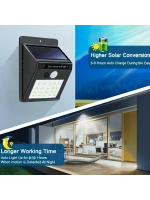 Solar Light Güneş Enerjili 20 Ledli Bahçe Aydınlatma