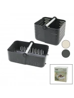 Sun Flipp Sd-7400 (2in1 Kullanım=yatay & Dikey) Çok Amaçlı Katlanır Pls.sepet (metal Taşıma Kulp) (22x16.5cm & 12x31cm)*12=k