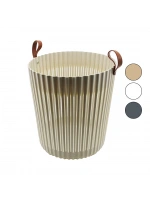 Sunplast Sd-5512 (yuvarlak) (33lt) Flexıon Çok Amaçlı Sepet (renkli Pls.) (silikon Kulp) (taban:28cm Ağız:36cm & Derinlik:39cm)*12=k