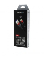 Syrox C93 ( İphone ) Usb ( Örgülü ) Lıghtnıng 2.0a Şarj & Data Kablosu*320