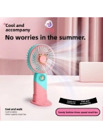 Taşınabilir Mini USB Şarj Edilebilir Fan - Masaüstü El Fanı - El Vantilatörü