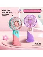 Taşınabilir Mini USB Şarj Edilebilir Fan - Masaüstü El Fanı - El Vantilatörü