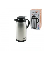 Teba ( 1.3lt ) Çelik Termos (12 Saat Sıcak & 24 Saat Soğuk) (çift Contalı Kapak)*6