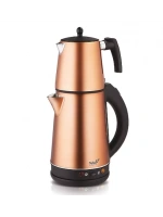Teba Th-334 Cm 1500 W Çelik 1.8 Lt Elektrikli Çay Makinesi Rose