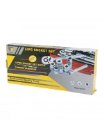 Tıfone 24-405 (24pcs) (1/2) Dr.socket Set (lokma & Soket & Adaptör & Cırcır Kolu) (chrome Vanadıum) (metal Çantalı)*7
