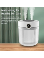Ultrasonik Oda Hava Nemlendirici Çift Sprey Aromatherapy Ev Ofis Humudifier Rgb Işıklı 2lt