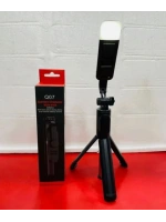 Universal Q07 6 Inç Halka Işık Taşınabilir Bluetooth Selfie Stick Tripod