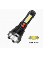 Usb Glare Charging Flashlight El Feneri Zj-05