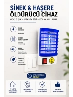 UV Işıklı Priz Tipi Elektrikli Sinek Öldürücüler