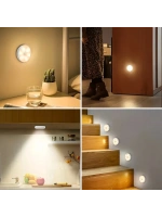 Uzaktan Kumandalı Yapışkanlı 3lü Led Spot Lamba