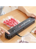 Vacuum Sealer Ev Tipi Vakumlama Ve Yapıştırma Makinesi + 10 Adet Vakum Poşeti