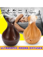 Vazo Modeli Hava Nemlendirici 200ml Led Işıklı Mini 7