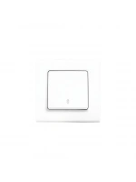 Viko-91400004 Linnera S ( Vavien & Çerçeveli ) Tekli Anahtar ( Beyaz )*12x10