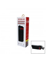 Wınboss-3411 Termal Akım Korumalı ( 16a ) ( 8li Priz ) ( 3xusb ) ( 2mt ) Anahtarlı Uzatma Kablo Siyah*30