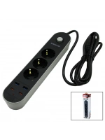 Wınboss-3426 Termal Akım Koruma ( 3x Priz ) ( 2x Usb ) ( 2x Type-c ) ( 2mt ) Uzatma Kablolu Grup Priz ( 10a & 2500w )*40