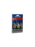 Workzone-25034325-73380 Lrd-64a (3pcs) Plastik Boru Açma (sac Metal Levha Delme) Bits Uç (15-19--24-31--18-24)*100