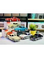 Ws-300sl Klasik Benz Model 10w Bluetooth Hoparlör Fm Radyo Usb