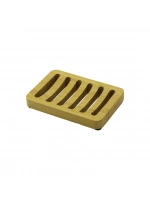 Yakut-10586 Ahşap Bambu ( Katı ) Sabunluk ( 8.5x12.5cm )*200
