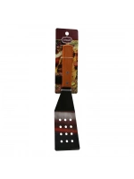 Yakut-10809 Ahşap Saplı Eğimli & Delikli Mutfak Spatula*288