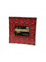 Yakut-11236 ( 50pcs ) ( Kırmızı Yuvarlak ) Tea Light Mum*40