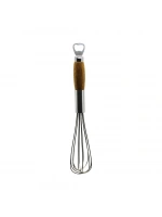 Yakut-11631 ( 17cm ) ( Açacaklı ) ( Ahşap & Krom Saplı ) Metal Çırpıcı*12x14