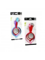 Yakut-12255 ( 3pcs Set ) ( Mini= 6cm-8cm-10cm ) Tel Süzgeç ( Renkli Plastik Sap & Çerçeve )*144