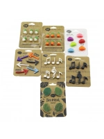 Yakut-12415 ( Mini ) Mıknatıslı Dolap Magnet ( Mix Model=kaktüs--nota Harf--bulut--ok=6pcs & Yaprak=4pcs )*20x25