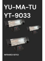 Yumatu Yt-9033 1800 W Masa Altı Infrared Isıtıcı
