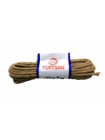 Yurtsan Kalın Jüt İp Naturel 5mmx6-6.5mt*12x20