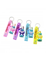 Zd Zheng Da Key Rıng-394 ( Silikon ) ( Tavşan & Halka ) Anahtarlık*12x100