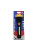 Zmax Energy Max-3154 (orta=19cm) (2in1= Osl Led & Cob Led) (usb Şarjlı) El Feneri (3-kademe Işık & Flaşör) (şarj Gösterge)*72