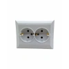 Egonex Atom Topraklı 2li Priz*12x10