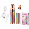 Egonex Battery Operated K-13 Hx-203a-b ( 2ın1 Başlı & Simli & Ruj Model & Usb Şarjlı ) Yanak & Burun Kıl Tüy Alma Makinesi*120                     qwe05