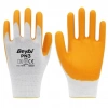 Egonex Beybi Pn-3 ( Sarı & Beyaz ) Poşetli İşçi Eldiven No-9l-10xl*12x24