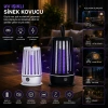Egonex Hasuba Hs-374 ( Usb Şarjlı & 2 Renk Işık ) ( Asma Aparat & Sessiz Çalışma ) Uv Işıklı Sinek Kovucu*100