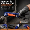 Egonex Hcs Prolıne Cr-v ( 1 Parmak ) Maşalı Çelik Boru Anahtarı ( Silikon Kaplı Ergonomik Sap & 90°c Burun )*48