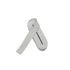 Egonex Huzur ( Beyaz & 4cm ) Paça Lastik Yassı Geniş 10mt*20