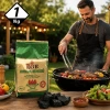 Egonex King Ege Mangal Kömürü ( 1kg ) ( Çıra Hediyelidir )*20=k