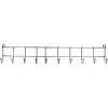 Egonex Kral Kr-07 Metal 10 Kollu Düz Duvar Askısı*12x12