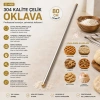 Egonex Krt-1143 Solingen-304 ( 80cm ) ( Çelik ) Lux Metal Oklava*6x1