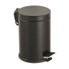 Egonex Lalezar Lzr-811-s ( 3lt ) ( Siyah ) Pedallı Metal Çöp Kovası*8