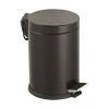 Egonex Lalezar Lzr-815s ( 12lt ) ( Siyah ) Pedallı Metal Çöp Kovası*6