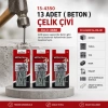 Egonex Medalyan Dl-23 ( 4x60 ) ( 13pcs ) ( Beton ) Çelik Çivi*12x12