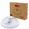 Egonex Nisaluce E2002-pt ( Sensörlü ) ( Beyaz )  Glop Armatür Kafesi ( E27) ( Plastik ) (ıp20) (220w)*20