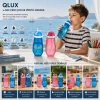 Egonex Qlux L-00502 Çiko Çocuk Pipetli Plastik Matara Renkli*24=k