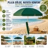 Egonex Skybelt Sky-112 ( 200cm Saplı ) ( Çap:100*100cm ) ( Düz - Tek Renk ) Plaj Şemsiyesi ( Omuz Askı Çantalı ) ( 8 Telli & Fıberglass ) ( Polyester Kumaş )*12=k