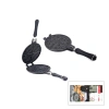 Egonex Taşhan Tr-34-098750 ( 20cm ) Granit Döküm Waffle Tava ( Bakalit Sap )*10