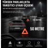 Katlanabilir Üçgen Acil Durum  Reflektörü